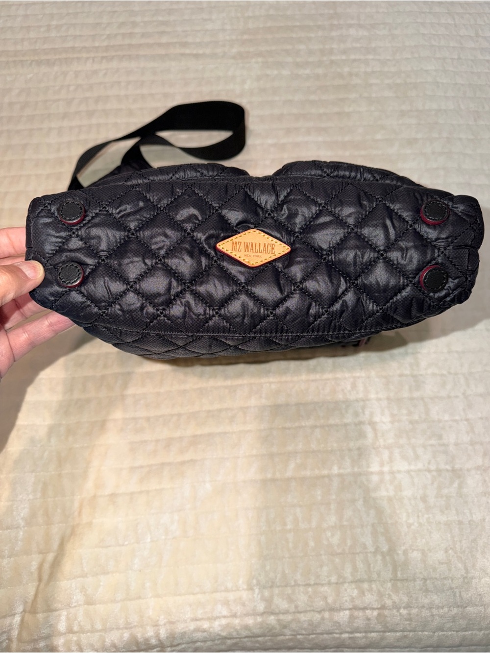 MZ Wallace Quilted Mia in Black - Picture 5 of 12